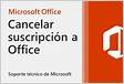 Cómo cancelar suscripción gratuita de Microsoft 365 si no